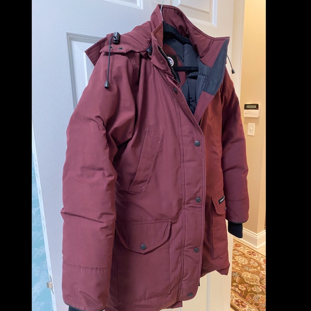 Maroon Canada Goose Coat